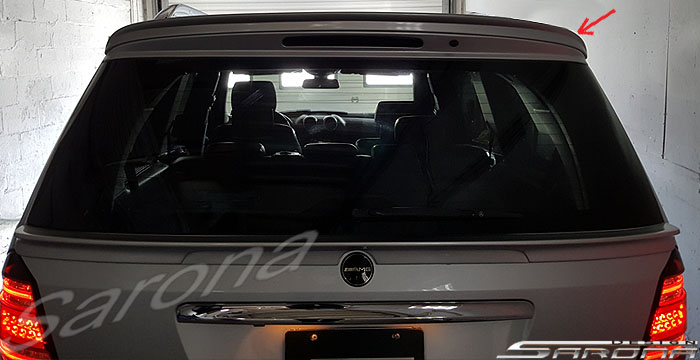 Custom Mercedes GL  SUV/SAV/Crossover Roof Wing (2007 - 2012) - $299.00 (Part #MB-055-RW)